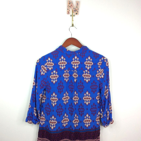 Anthropologie Maeve Woodland Walk Button Down 4P - Picture 5 of 7